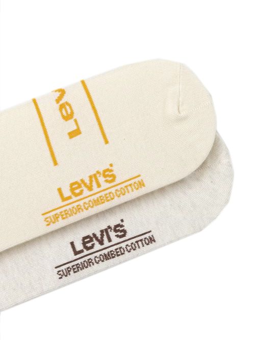 LEVIS Ανδρικό Σοσόνι - Marshemellow Combo - Απαλό Οργανικό Βαμβάκι - 2 Ζευγάρια