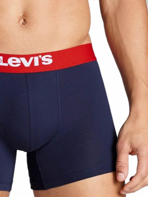 LEVIS Boxer Brief - Ελαστικό Βαμβάκι - Red Combo - Πακέτο με 2 
