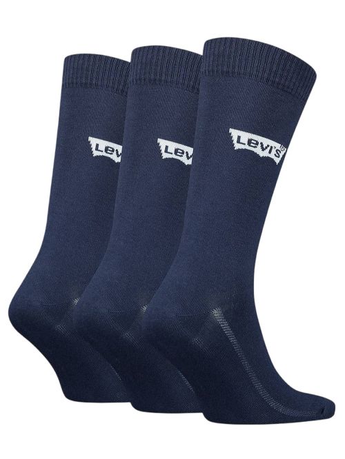 LEVIS Ανδρική Κάλτσα Αθλητική - Navy - Οργανικό ECO Βαμβάκι - 3 Ζευγάρια