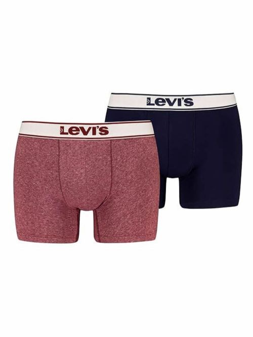 LEVIS Boxer Vintage Heather Brief - Chocolate Truffle Combo - Πακέτο με 2