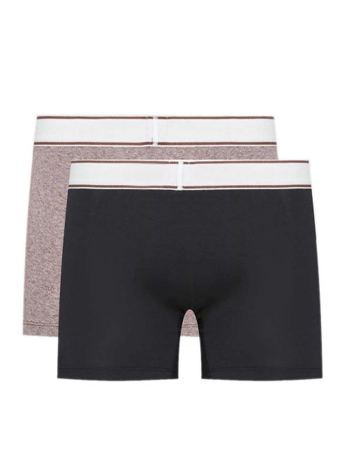 LEVIS Boxer Vintage Heather Brief - Οργανικό Eco Βαμβάκι - Brown Combo - Πακέτο με 2