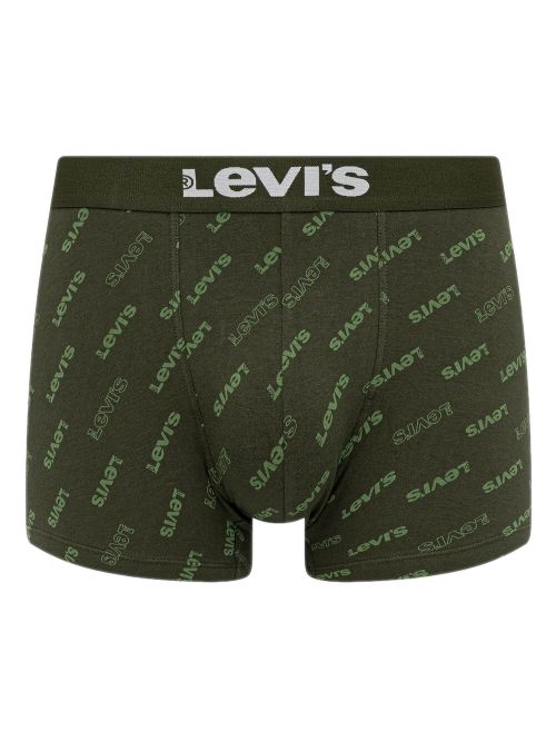 LEVIS Boxer Brief Logo - Green Combo - Οργανικό Βαμβάκι - Πακέτο με 2