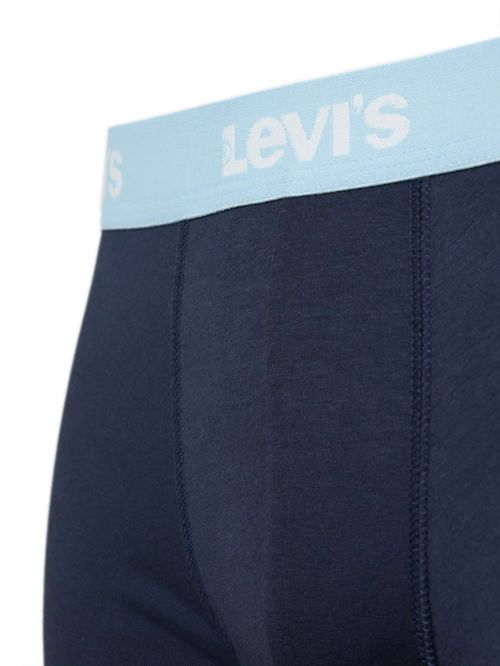 LEVIS Boxer Brief Repeat WB Logo - Ελαστικό Βαμβάκι - Blue Base - Πακέτο με 3 