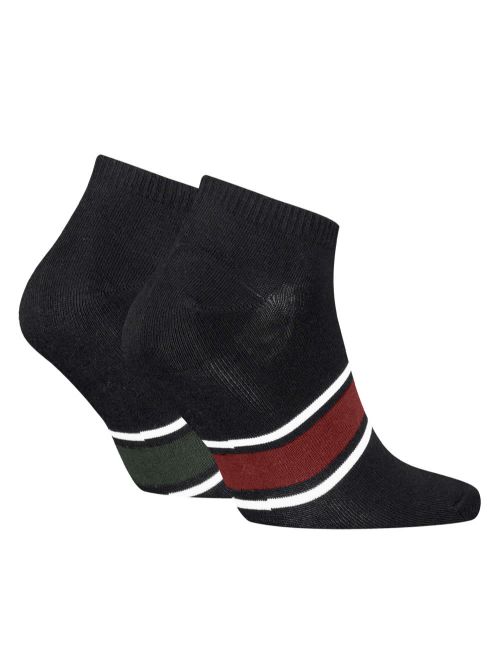 LEVIS Unisex Σοσόνι Logo - Black Combo - Απαλό Βαμβάκι - 2 Ζευγάρια