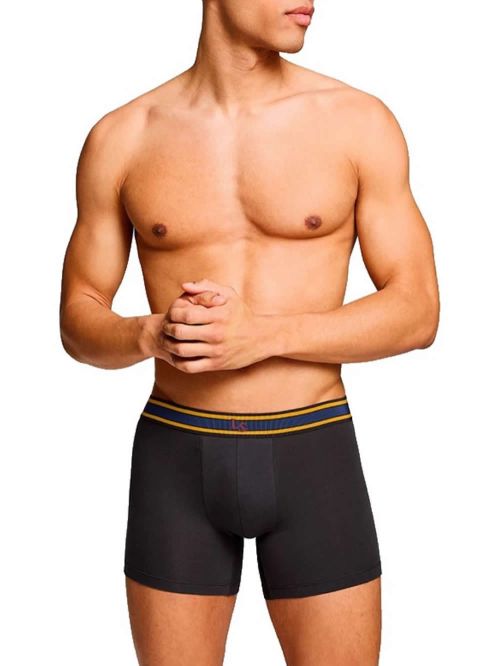 LEVIS Boxer Brief Injected Slub - Οργανικό Eco Βαμβάκι - Black Combo - Πακέτο με 2 