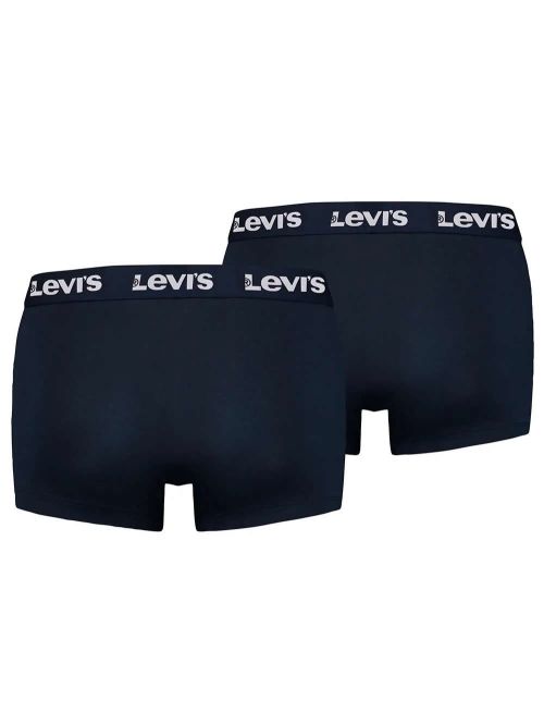 LEVIS Repeat Logo Trunk - Ελαστικό Βαμβάκι - Navy - Πακέτο με 2 