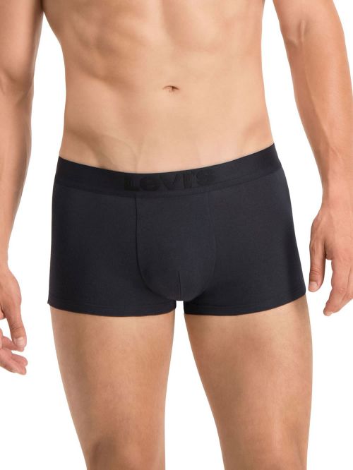 LEVI'S Boxer Trunk Hipster Premium - Ελαστικό Βαμβάκι - Black - Πακέτο με 3 