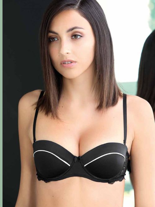 Σουτιέν Strapless Push Up Lormar Stilosa Fascia - Σατέν & Δαντέλα 