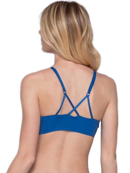 γυναικείο σουτιέν luna 15102 navy blue μπροστά