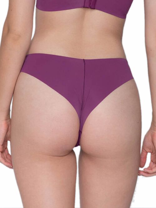 luna every wear brazilian slip 25100 purple μπροστά