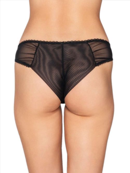 LUNA Brazilian Slip Shiny - Λαμπερά Strass - Απαλή Διαφάνεια