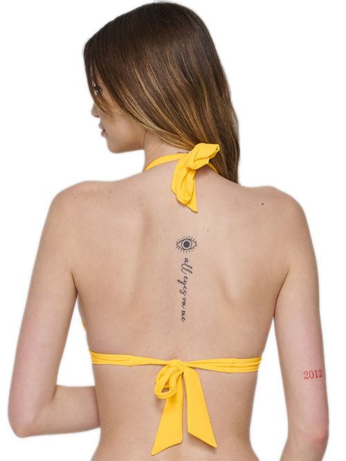 μπικίνι τρίγωνο luna 92060 yellow μπροστά