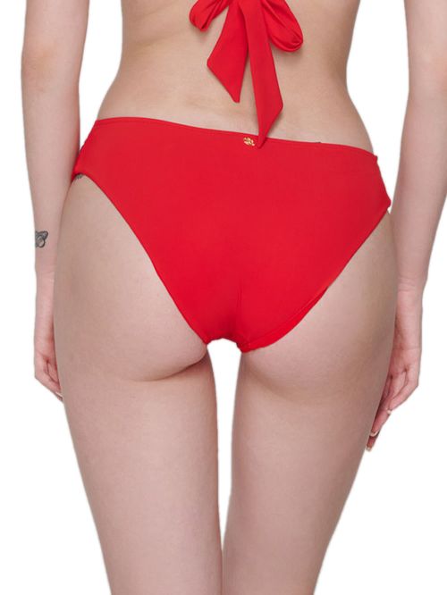 μπικίνι σλιπ luna 92064 red μπροστά