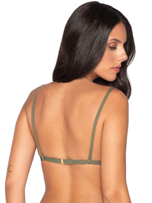 μαγιό pushup luna 93813 green μπροστά