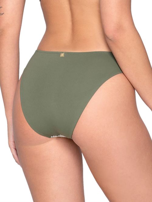 μαγιό bikini luna 93818 green μπροστά