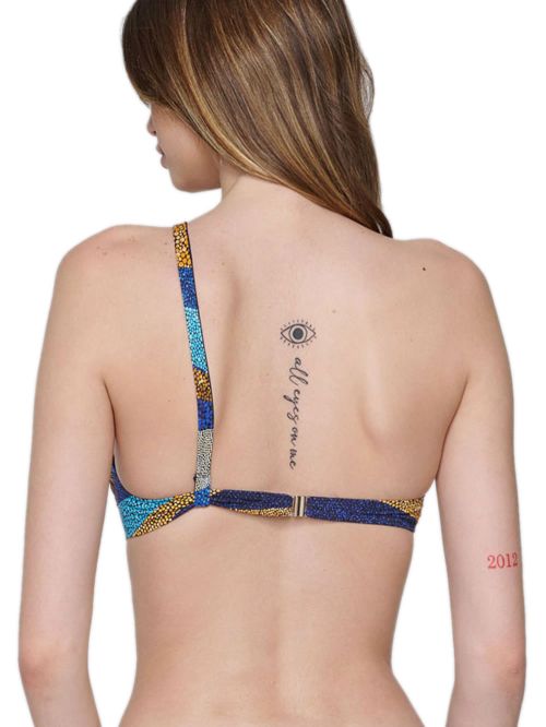 Μαγιό LUNA Liberty Μπικίνι Strapless Push Up - Μπανέλα & Lurex Λαμέ 