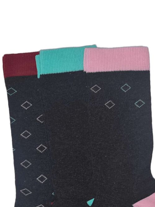 MEWE Γυναικεία Κάλτσα - Ελαστικό Βαμβάκι - Πακέτο με 3