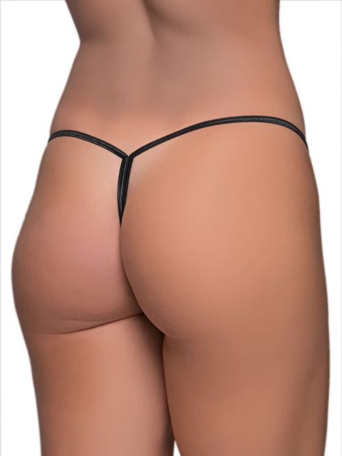 MILENA BY PARIS G-String - Σατέν Animal Print