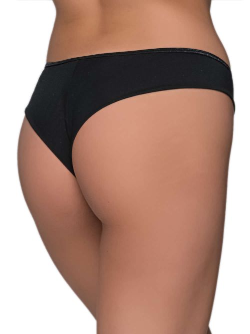 MILENA BY PARIS Brazilian Slip - Διαφάνεια & Δαντέλα