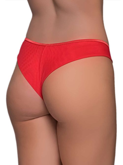 MILENA BY PARIS Brazilian Slip - Δαντέλα & Διαφάνεια - Κολακεύει τους γλουτούς