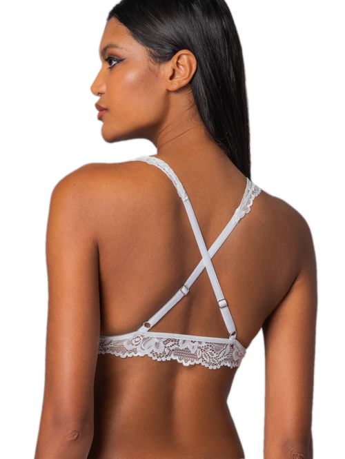 MILENA BY PARIS Bralette - Floral Δαντέλα - Νυφική Πρόταση 