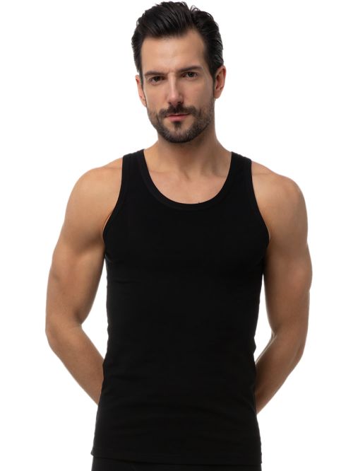 Minerva Ανδρική Φανέλα Sporties με Τιράντα - Βαμβακερή - Πακέτο με 2