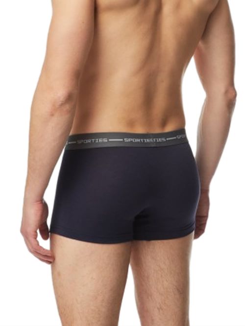 ανδρικό μπόξερ minerva 22711 μαύρο μπροστά