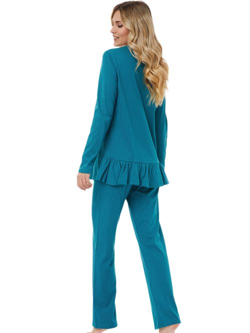 γυναικεία πυτζάμα minerva 52066-604 μπροστά
