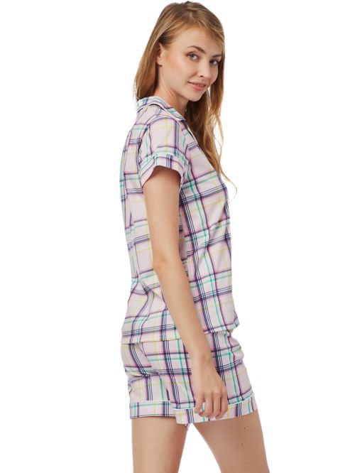 γυναικεία πυτζάμα minerva 52123-123 μπροστά