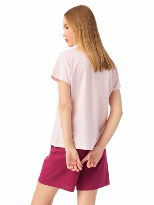 Γυναικεία Πυτζάμα MINERVA TROPICAL - 100% Βαμβακερή