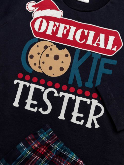 Βρεφική Πυτζάμα  MINERVA Xmas Cookie Unisex - 100% Αγνό Βαμβάκι