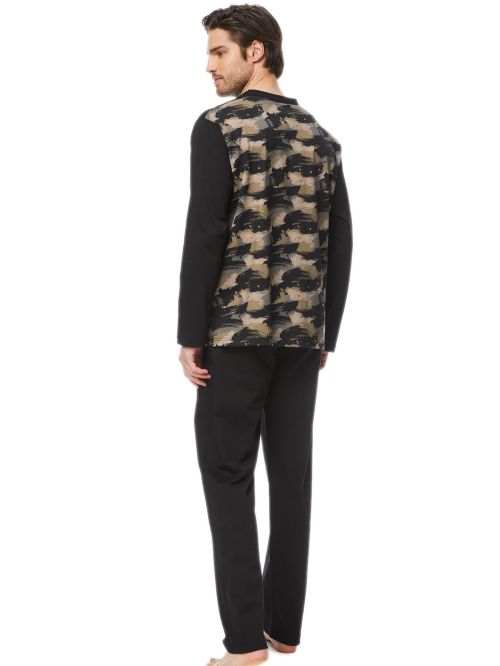 Ανδρική Πυτζάμα MINERVA Camo - 100% Βαμβάκι Interlock