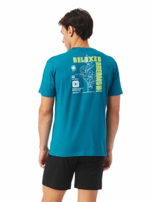 ανδρική πυτζάμα minerva 71428-881 μπροστά