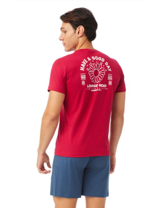 Ανδρική Πυτζάμα MINERVA Say Yes - 100% Βαμβακερή