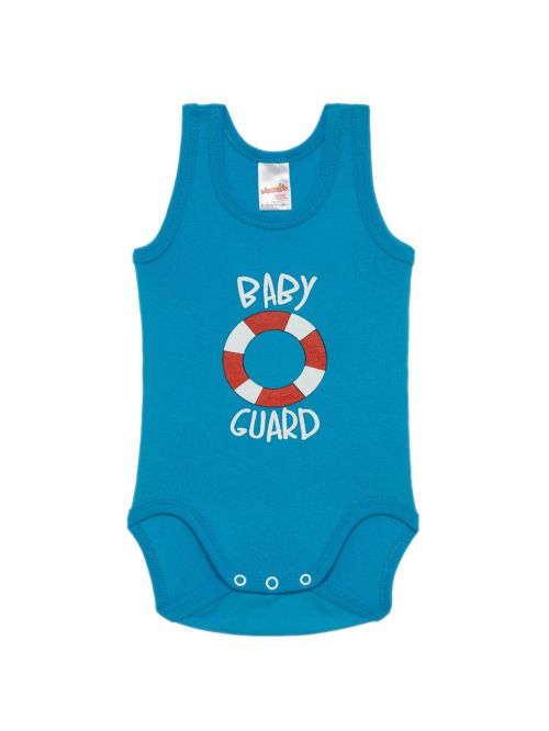 Βρεφικά Κορμάκια MINERVA Babyguard για Αγόρι - 100% Αγνό Βαμβάκι - Πακέτο με 3