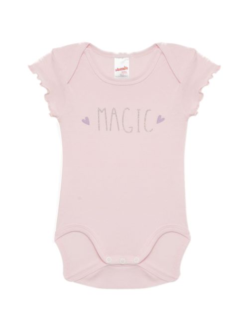 Βρεφικά Κορμάκια MINERVA Magic για Κορίτσι - 100% Αγνό Βαμβάκι - Πακέτο με 3