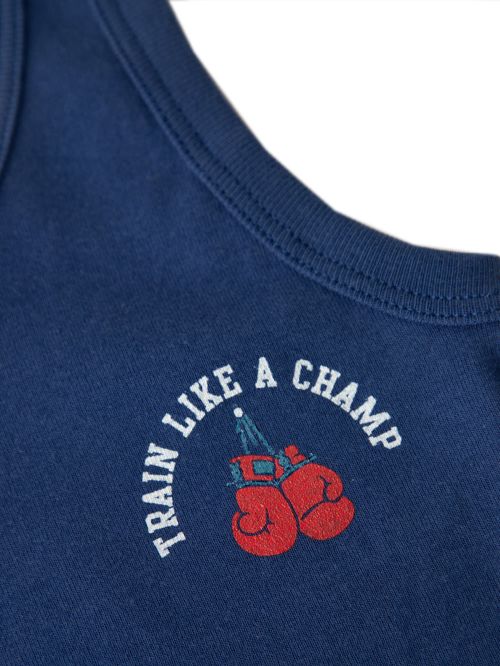 Εφηβική Φανέλα MINERVA για Αγόρι Boxing - Λεπτή Τιράντα - 100% Βαμβακερή 