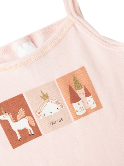 Παιδική Φανέλα MINERVA για Κορίτσι Fairy Tale - Λεπτή Τιράντα - 100% Αγνό Βαμβάκι