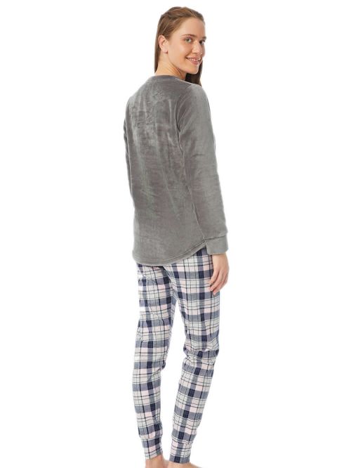 Γυναικεία Πυτζάμα MINERVA Relax - Ζεστό Fleece & Βαμβάκι