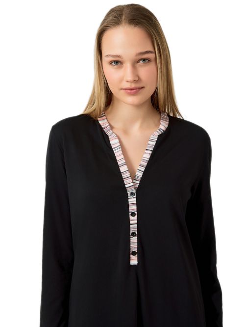 Γυναικείο Νυχτικό MINERVA Sweet Dreams - Νέα Μαμά - Απαλό Modal/Βαμβάκι