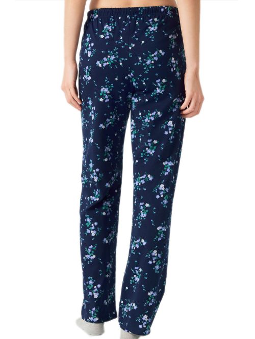 Γυναικείο Παντελόνι MINERVA - Floral Σχέδιο - 100% Βαμβάκι Interlock