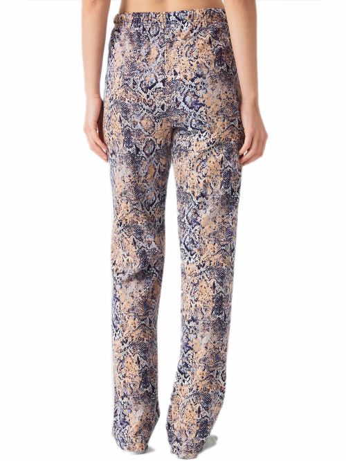Γυναικείο Παντελόνι MINERVA Print - 100% Βαμβάκι Interlock 