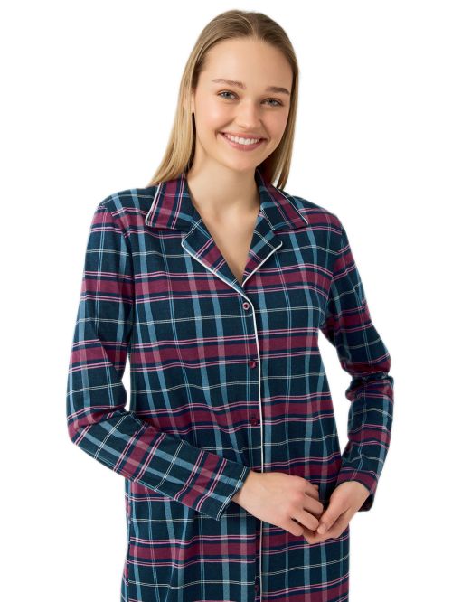 Γυναικείο Νυχτικό MINERVA Twilight - Νέα Μαμά - 100% Βαμβακερό