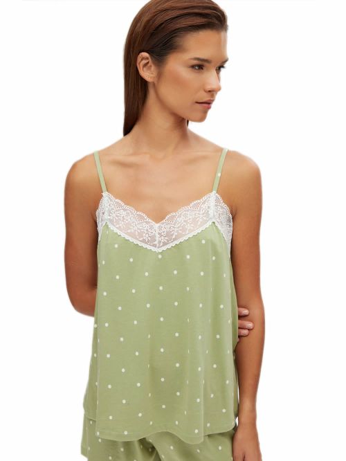 Γυναικεία Πυτζάμα MINERVA Lace - Απαλό Modal/Βαμβάκι - Δαντέλα