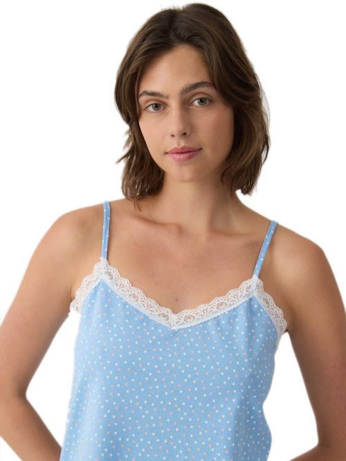 Γυναικεία Πυτζάμα MINERVA Multi Dots - 100% Βαμβακερή 