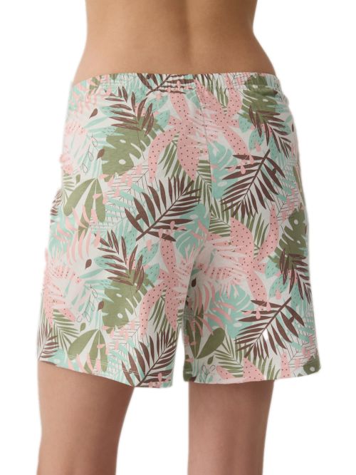 MINERVA Γυναικείο Μακρύ Σορτς Tropical - 100% Βαμβακερό 
