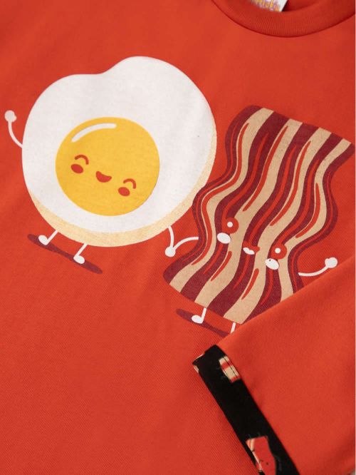 Unisex Βρεφική Πυτζάμα MINERVA Breakfast - 100% Αγνό Βαμβάκι