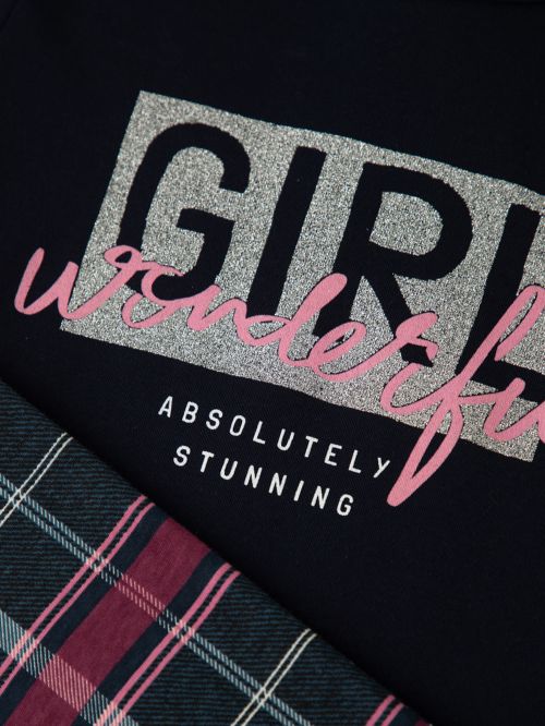 Παιδική Πυτζάμα MINERVA Wonderful για Κορίτσι - 100% Αγνό Βαμβάκι 