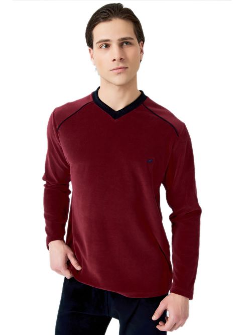 Ανδρική Πυτζάμα MINERVA Bull - Απαλό Βελούδο