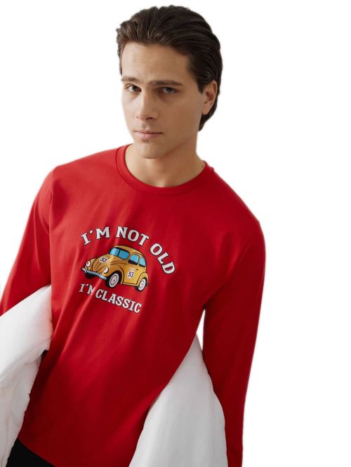 Ανδρική Πυτζάμα MINERVA I' m Classic - 100% Βαμβάκι Interlock 